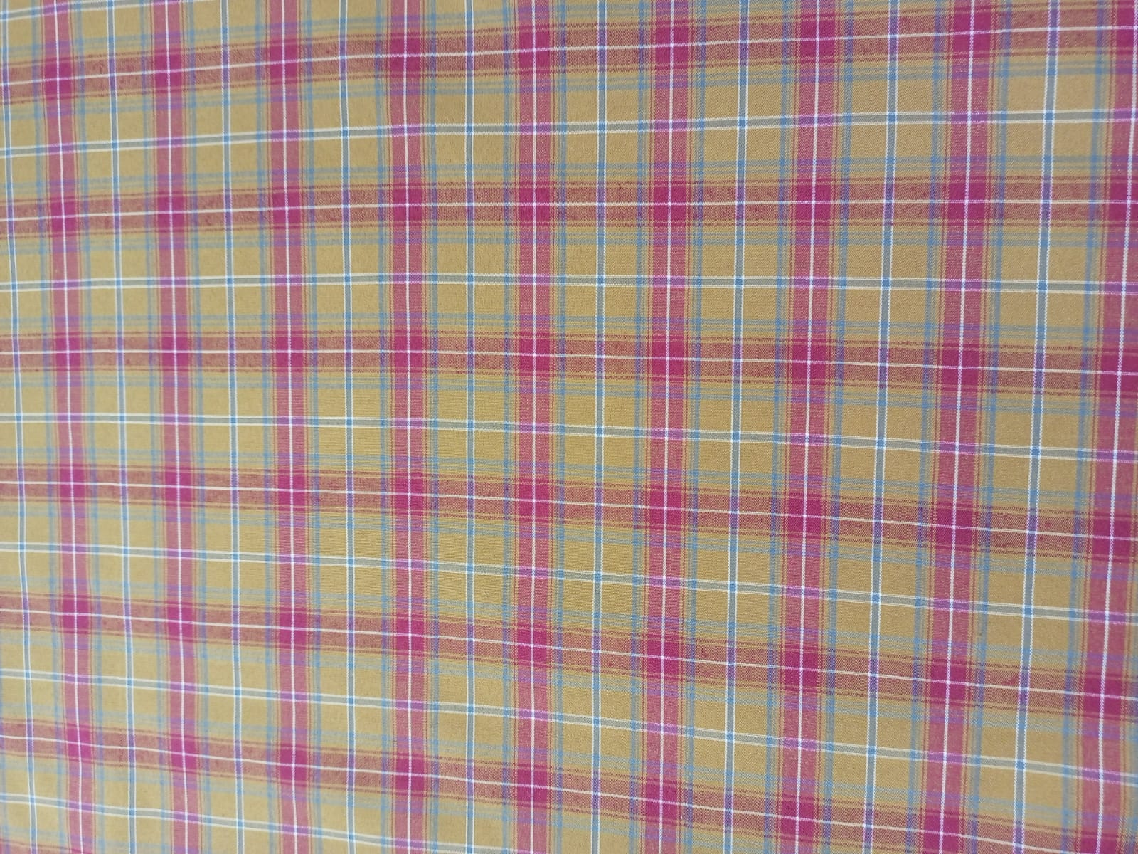 Checked Cotton - Abies Dress Fabric