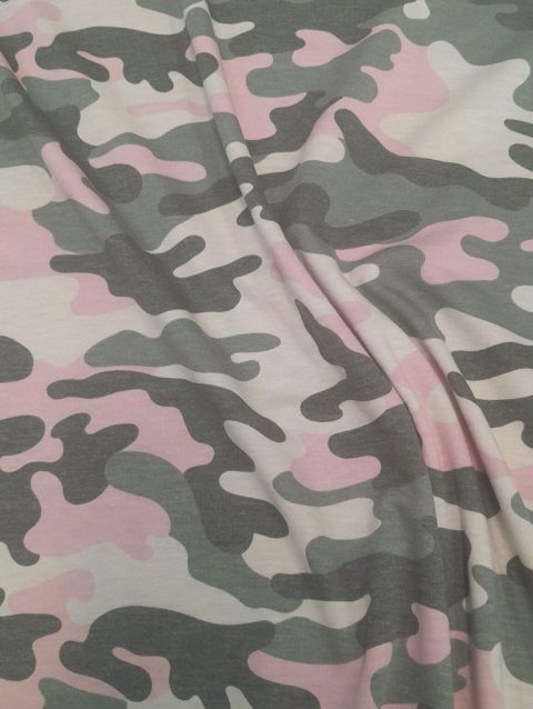 Poly Span French Terry Print