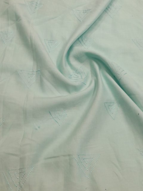 Linen Embroidered Spangle