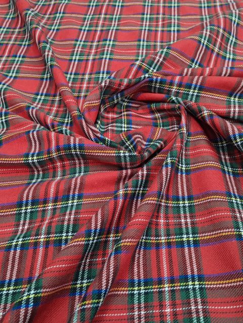 Brushed Tartan Check