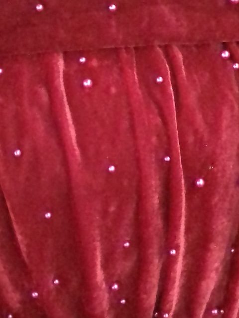 Beaded Korean Velvet