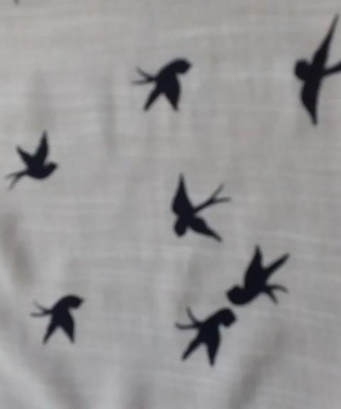 Flocked Ghost Voile