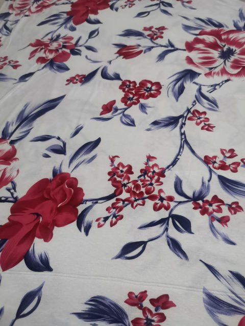 Entire Roll Printed Viscose Lycra Clearance