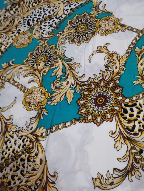 Entire Roll Printed Viscose Clearance