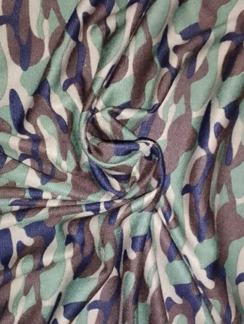 French Terry Camouflage