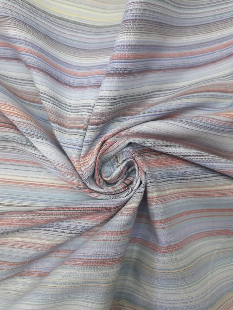 Lurex Striped Cotton