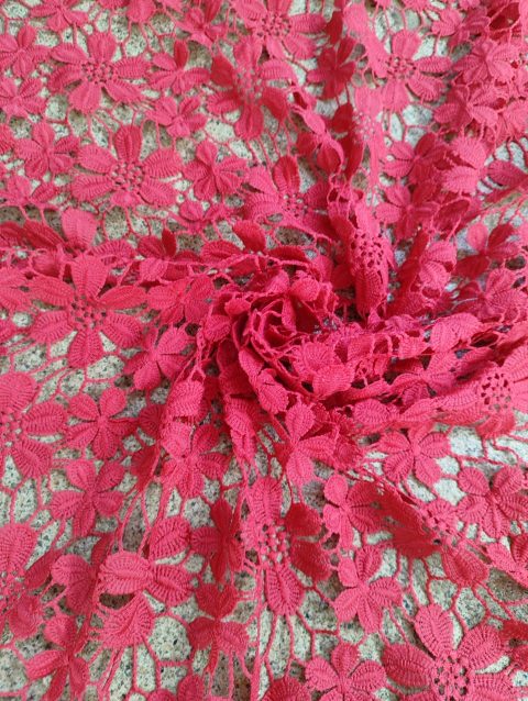 Rose Guipoi Lace