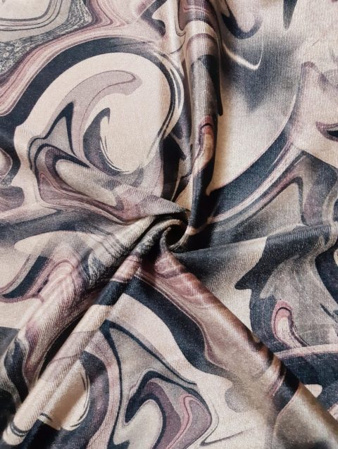 Printed Ice Velvet