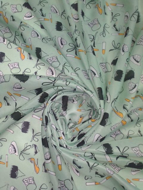 European European Printed Chiffon