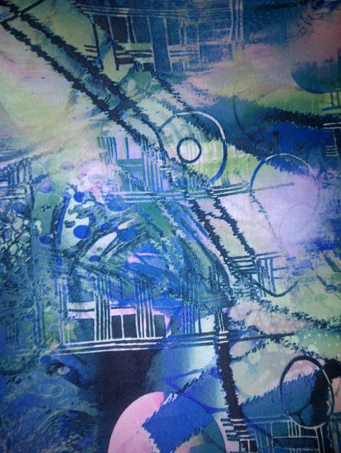 Digital Print Dobby/Lacoste/Olala