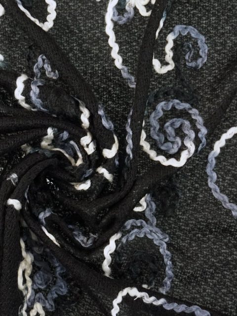 Wool Embroidered