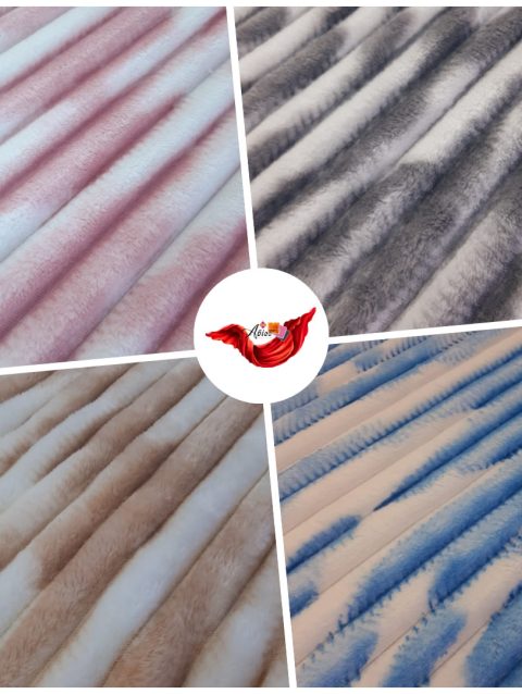 Ribbed Coral Fleece