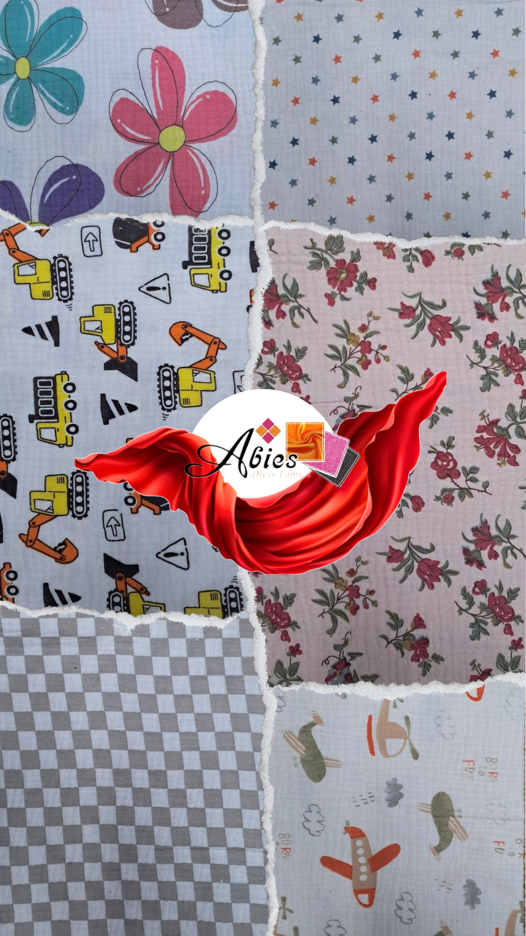 ✨🧵 Lightweight Comfort in Beautiful Prints : NEW Printed Cheese Cloth Fabric 🧵✨