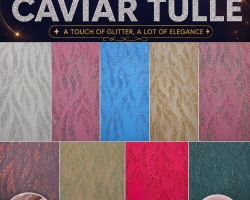 Pb Tulle Caviar Metallic