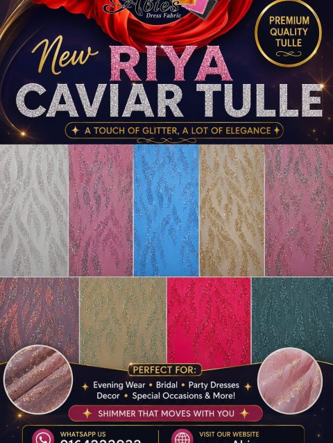 Pb Tulle Caviar Metallic