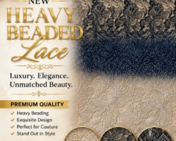 Heavy Beaded Tulle
